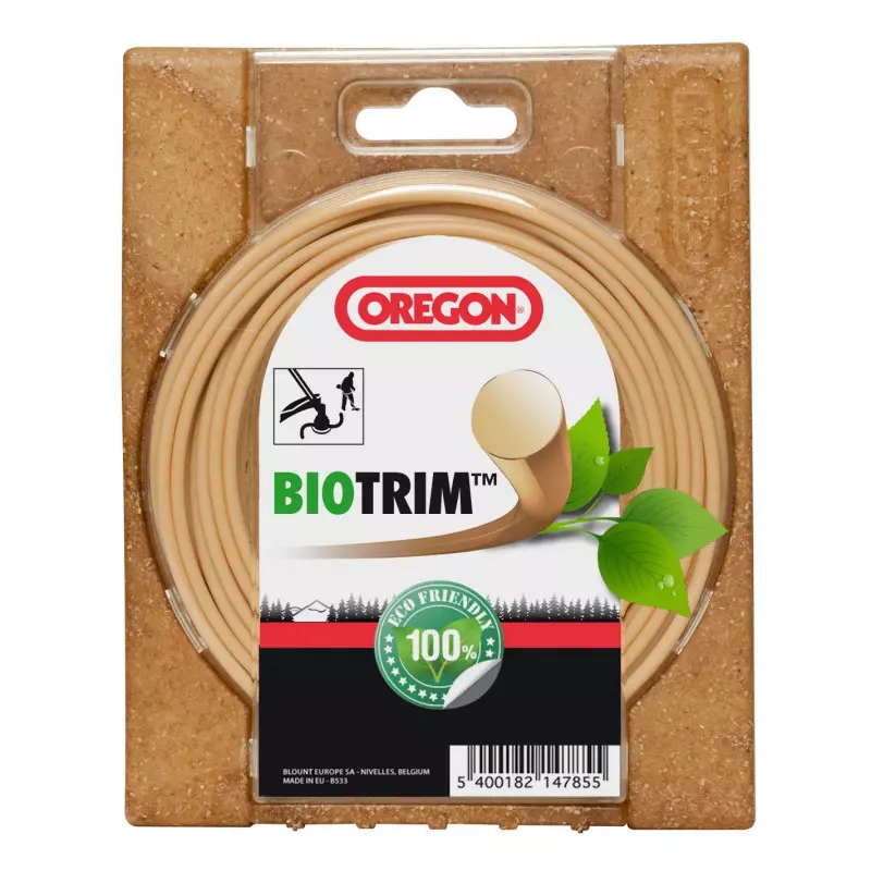 Fil biotrim nylon 3.0mm x 56m OREGON - OREGON - Fil débroussailleuse - Jardin Affaires 