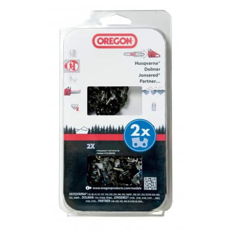 Catena per motosega Oregon 564441 - set di 2