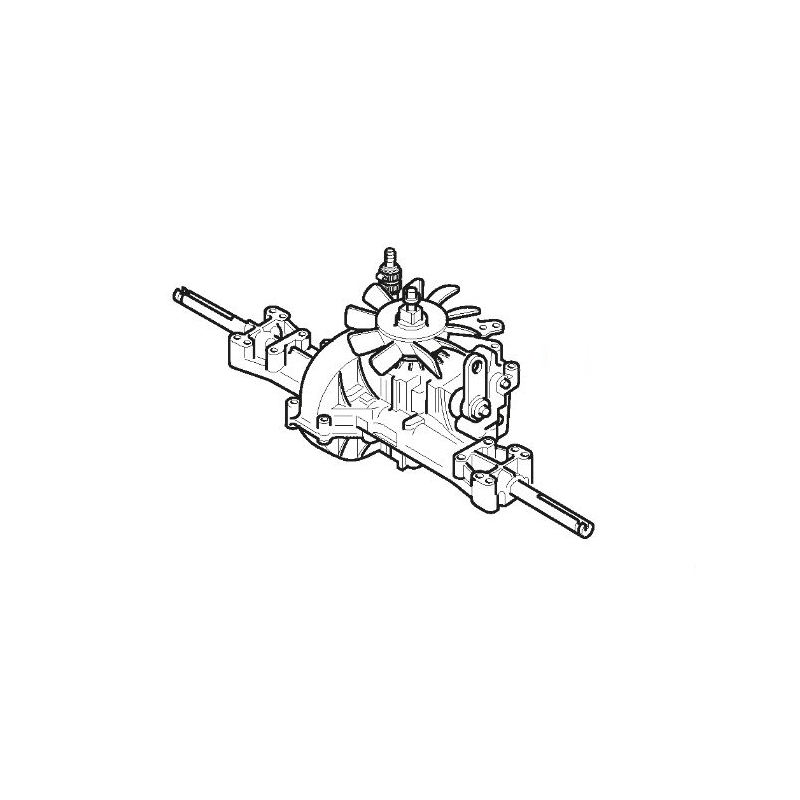 Hydrostatische Transmissie zelfrijdende maaier GGP - 118400975/0
