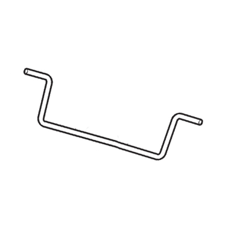 GGP lawn mower rear wheel connecting axle - 122033425/0