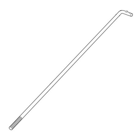 Barre relevage coupe tracteur tondeuse GGP - 127034065/0