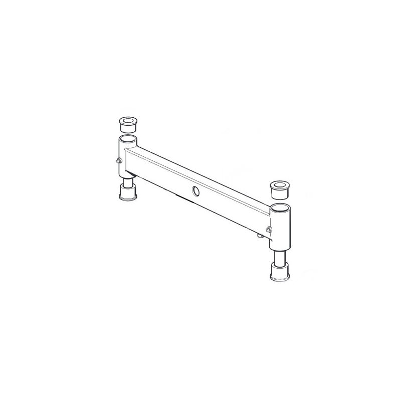 Front axle for riding mower tractor GGP - 184034057/0