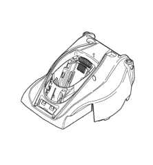 Funda cortacésped amarilla GGP - 322055223/0