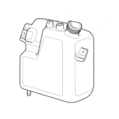 Gasoline tank lawn tractor GGP - 325735125/2