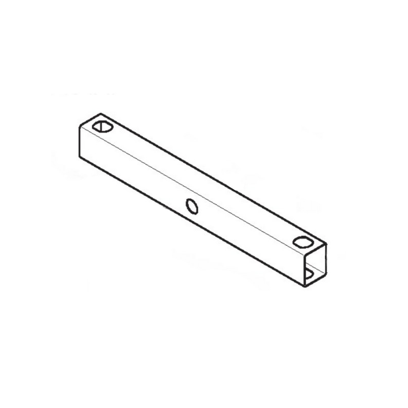 Front axle for riding mower GGP - 327869061/0