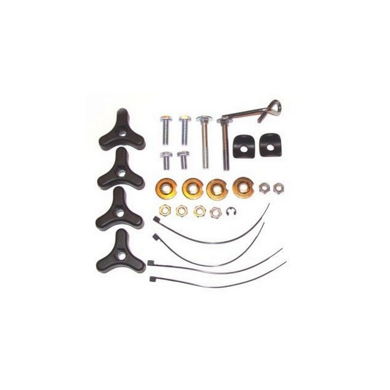 Kit de parafusos para guiador de cortador de relva GGP - 381008614/3