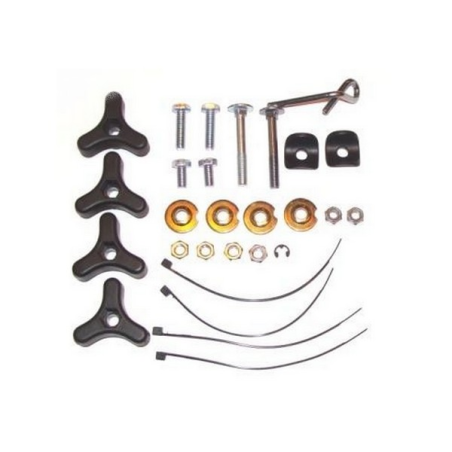 Kit tornillos manillar cortacésped GGP - 381008614/3