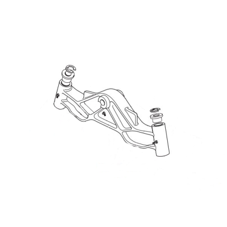 Essieu avant tracteur tondeuse GGP - 382034031/0
