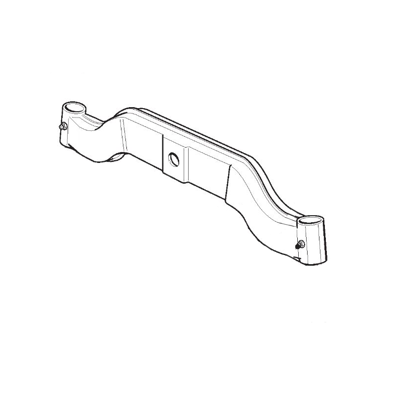 Front axle for GGP - 382034045/0 ride-on lawn mower tractor