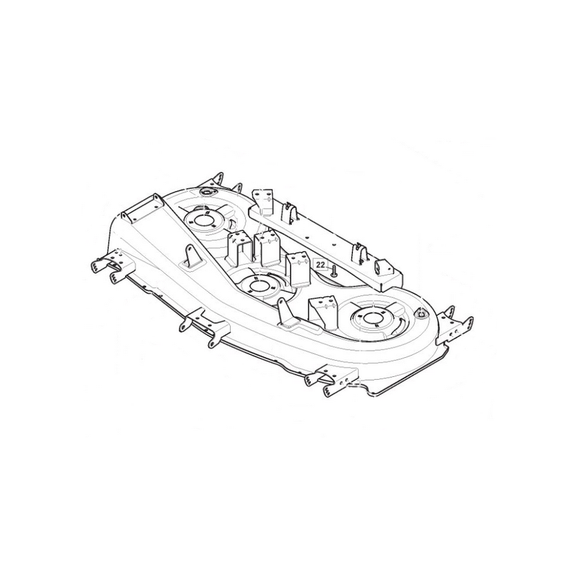 Maaidek zitmaaier 118 cm GGP - 382565089/0
