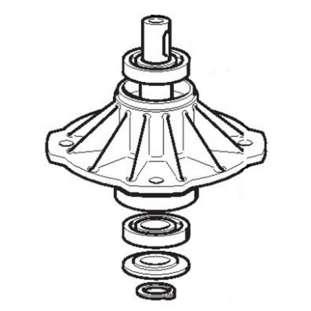 Rodamiento cuchilla autoportante 72cm GGP - 384207250/0