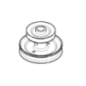 Double Pulley Engine for Ride-on Mower GGP - 384601501/1