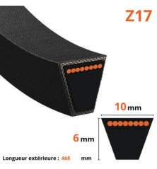 Cintura trapezoidale liscia - Mitsuboshi - Z17 2