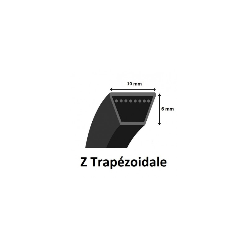 Correa trapezoidal lisa - Mitsuboshi - Z47