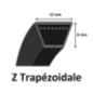 Correa lisa trapezoidal - Mitsuboshi - Z47