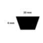 Smooth V-belt - Mitsuboshi - Z67