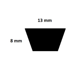 Smooth V-belt - Mitsuboshi - A265