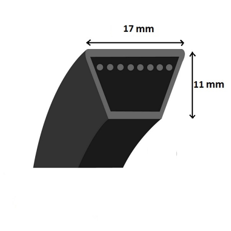 Glatter Trapezriemen – Mitsuboshi – B315