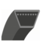 Correia lisa trapezoidal - Mitsuboshi - B335