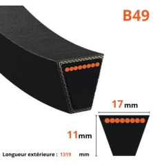 Cintura trapezoidale liscia - Mitsuboshi - B49 2
