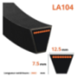 Cinto trapezoidal liso - Mitsuboshi - LA104