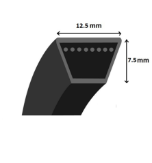 Cinghia trapezoidale liscia - Mitsubishi - LA106