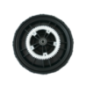 Rear mower wheel Alpina - Stiga - GGP - 381007472/2
