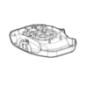 Grijs chassis accu grasmaaier origineel Stiga - GGP - 118811451/0