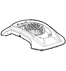 Copertura gialla rasaerba a batteria originale Stiga - GGP - 118811442/0