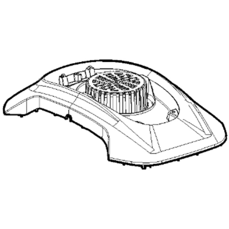 Tapa amarilla cortacésped a batería original Stiga - GGP - 118811442/0