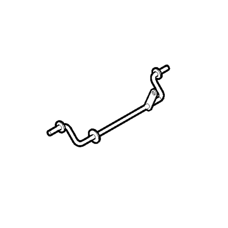 Front wheel connection axle Stiga battery mower - Alpina - GGP - 118811179/0