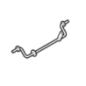 Front wheel connection axle Stiga battery mower - Alpina - GGP - 118811179/0