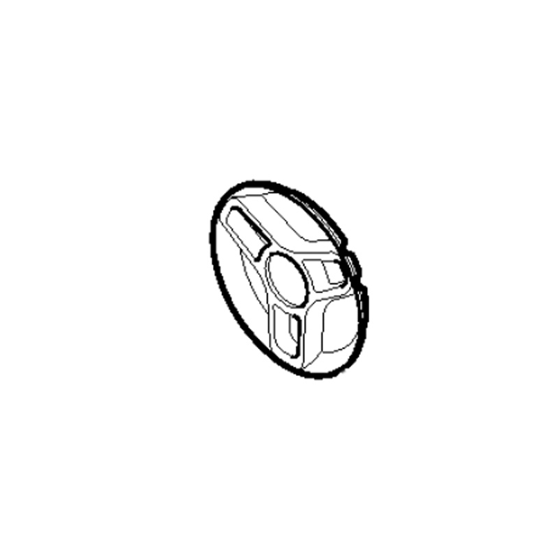 Rear wheel cover Stiga battery mower - GGP - 118811181/0 Rear wheel cover Stiga battery mower - GGP - 118811181/0