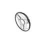 Rear wheel cover Stiga battery mower - GGP - 118811181/0 Rear wheel cover Stiga battery mower - GGP - 118811181/0