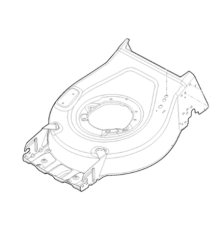 Bastidor de cortacésped gris COLECTOR 543 Stiga - GGP - 381005026/0