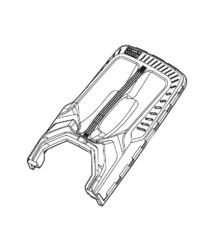 Parte superior bolsa recolectora cortacésped COLECTOR 543 Stiga - GGP - 322486496/0
