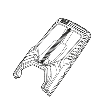 Parte superior bolsa recolectora cortacésped COLECTOR 543 Stiga - GGP - 322486496/0
