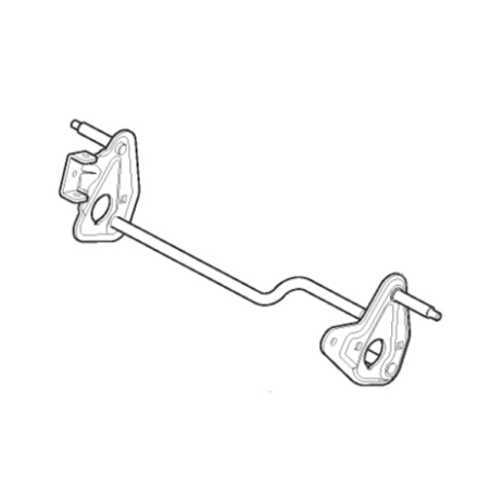 Rear wheel connection axle Collector 543e S Stiga mower - GGP - 381302851/1