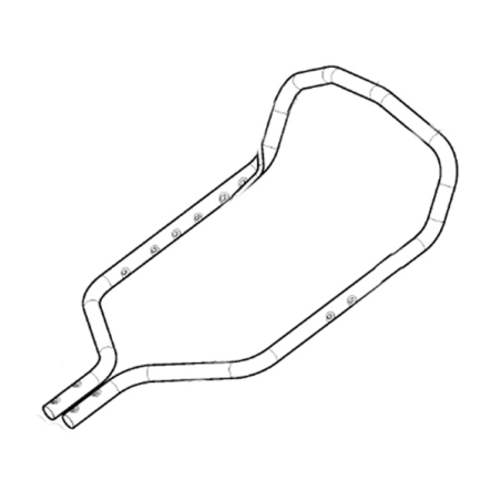 Gelber oberer Lenker Stiga Rasenmäher – GGP – 381007690/0