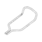Yellow upper handlebar for Stiga - GGP - 381007690/0 lawn mower