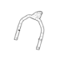 Yellow lower handlebar for Stiga battery lawnmower - GGP - 381007700/0