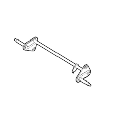 Vorderrad-Verbindungsachse des Stiga-Mähers – GGP – 381302935/1 3