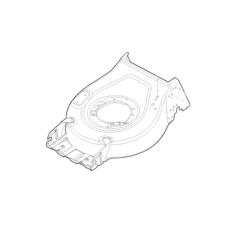 Origineel grijs chassis voor Stiga accu grasmaaier - GGP - 381005027/0 Origineel grijs chassis voor Stiga accu grasmaaier - GGP - 381005027/0