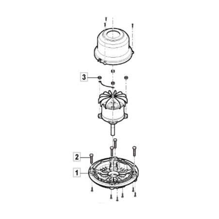 Stiga Rasenmäher-Elektromotor-Baugruppe – Alpina – GGP – 118811281/0