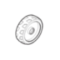 Voorwiel 150 mm accu grasmaaier Stiga - GGP - 322686104/0 Voorwiel 150 mm accu grasmaaier Stiga - GGP - 322686104/0