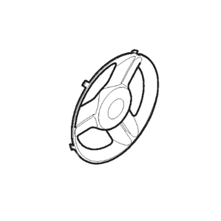 Gray rear trim Stiga battery mower - GGP - 322110684/0