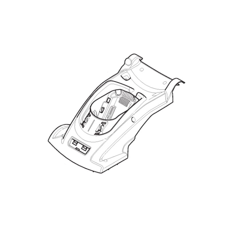 Gelbe Abdeckung Akkumäher SLM 4048 AE Stiga - GGP - 322055528/0 Gelbe Abdeckung Akkumäher SLM 4048 AE Stiga - GGP - 322055528/0