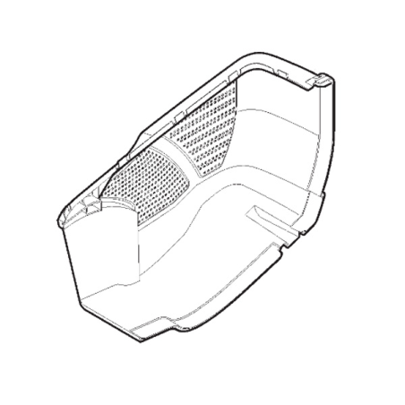 Sacco raccolta inferiore parte destra rasaerba Stiga - Alpina - GGP - 322486393/0