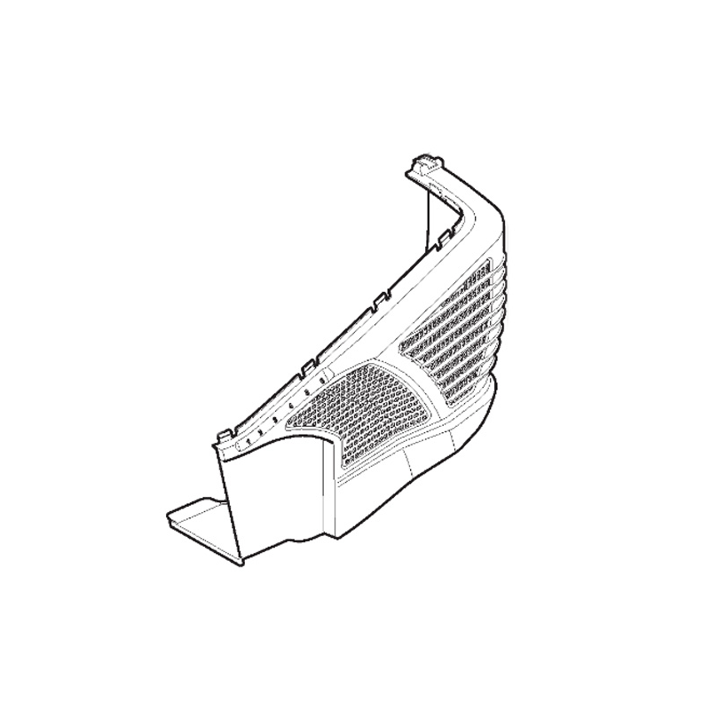 Saco de recolha inferior lado esquerdo cortador de relva Stiga - Alpina - GGP - 322486394/0