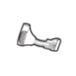 Stiga mower cutting height adjustment lever - GGP - 381003456/1